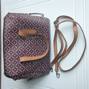 Fossil crossbody purse - pattern